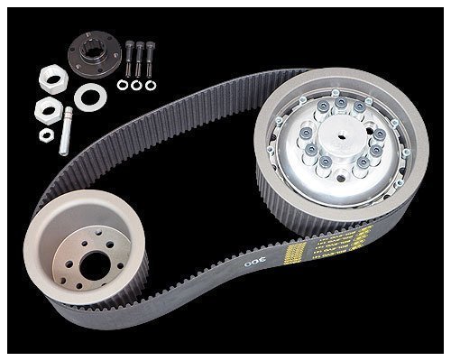 BDL belt Drive 3in open belt kit 90-06y Softail kick 