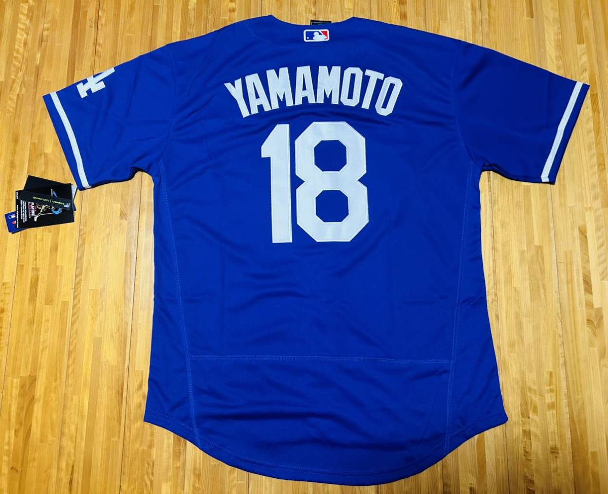 MLB ドジャース 山本由伸 ユニフォーム 大谷翔平 ブルー S L MLB ドジャース 山本由伸 ユニフォーム 大谷翔平 ブルー S L