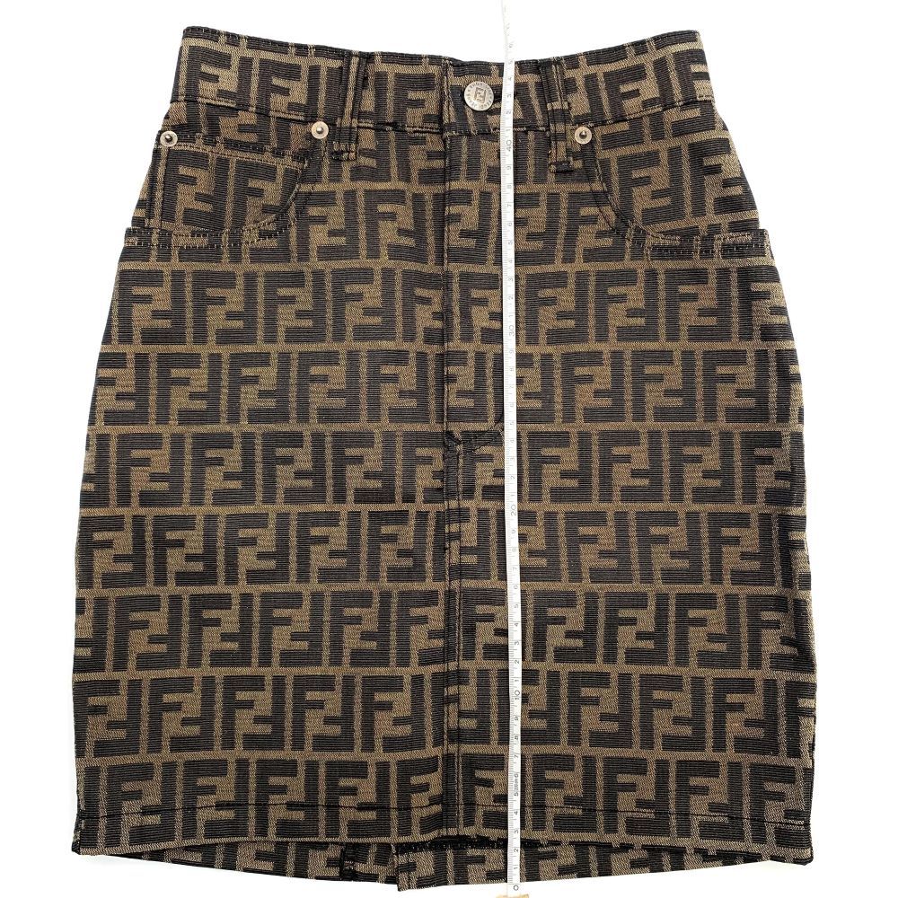 (春夏秋冬〉美品FENDI ズッカ柄スカート♪ FENDI ズッカ柄スカート