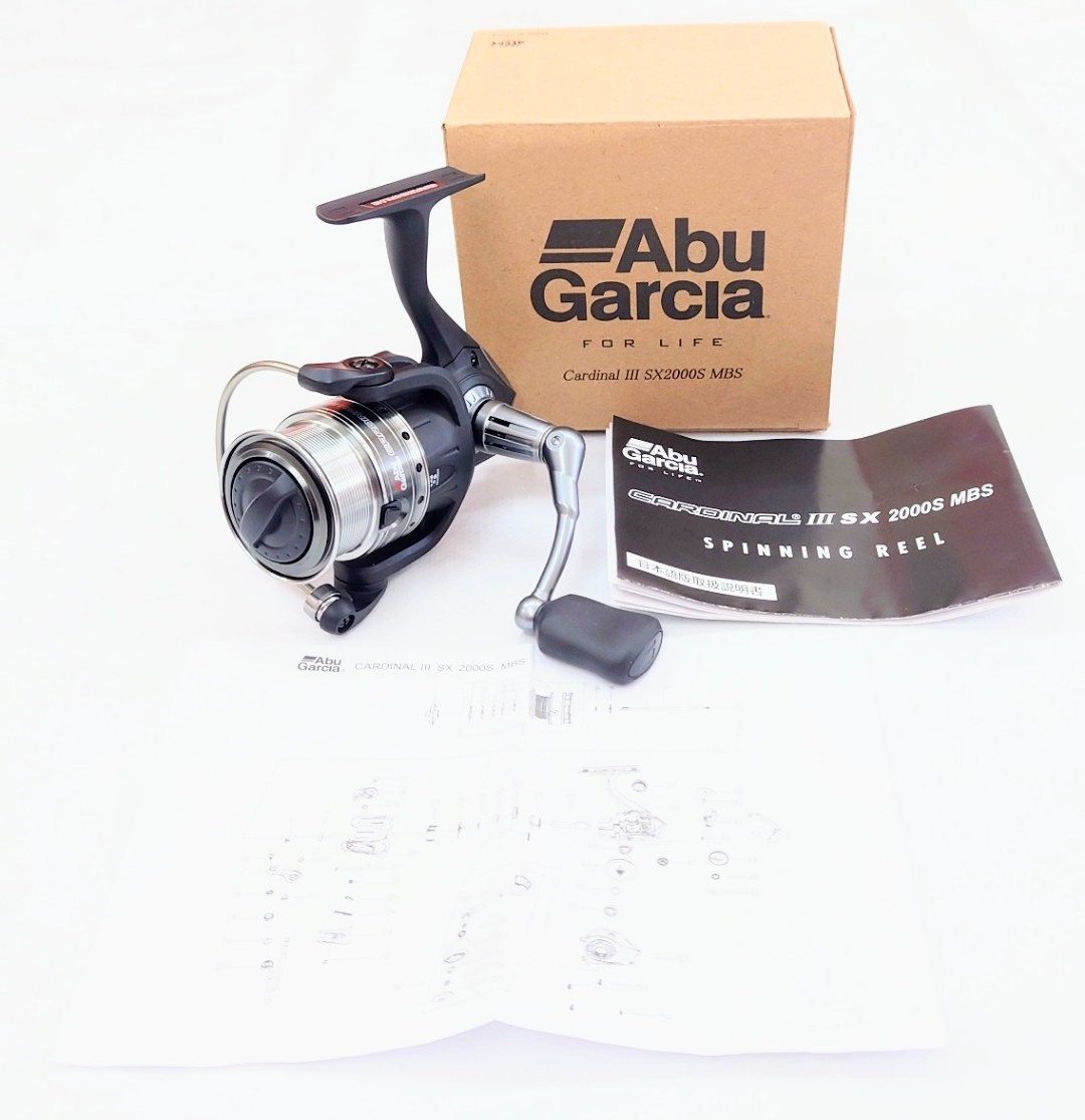 アブガルシア　Abu Garcia　FISHING ENTRY KIT　フィッシングエントリーキット付属品　Abu Garcia　Cardinal III SX2000S MBS　_画像1