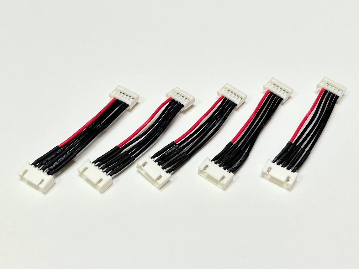 5本セット　一般的な4セルリポを ハイペリオン 充電器 で充電するための 変換コード HX ハイペリ変換_画像2