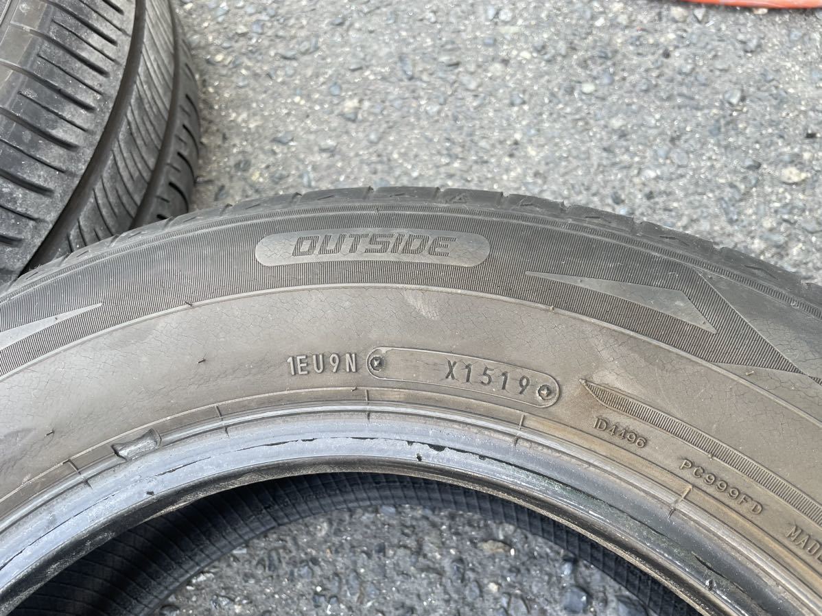 ダンロップ 195/65R15 2019年製 4本の画像6