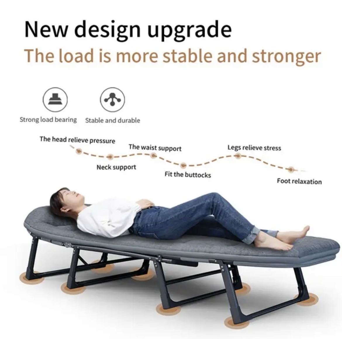  складной bed одиночный металлический bed bed салон мебель 6 механизм настройка возможность дизайн офис отдых портативный 