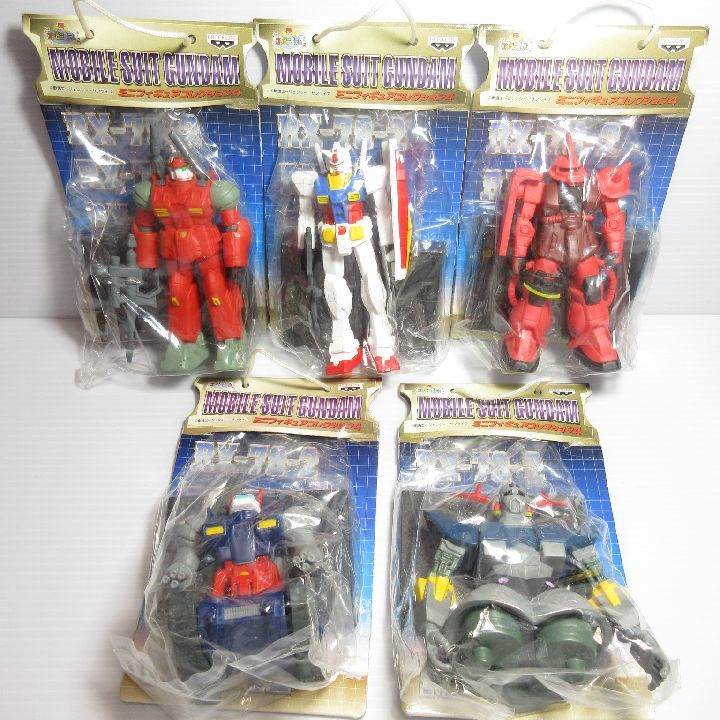 希少な全5種セット 機動戦士ガンダム/モビルスーツガンダム ミニ 希少な全5種セット 機動戦士ガンダム/モビルスーツガンダム ミニ