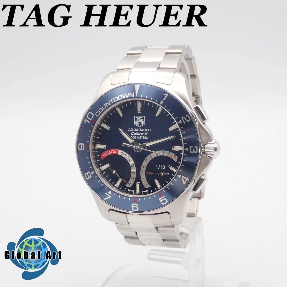 え01237/TAG HEUER タグホイヤー/アクアレーサー/キャリバーS/クオーツ