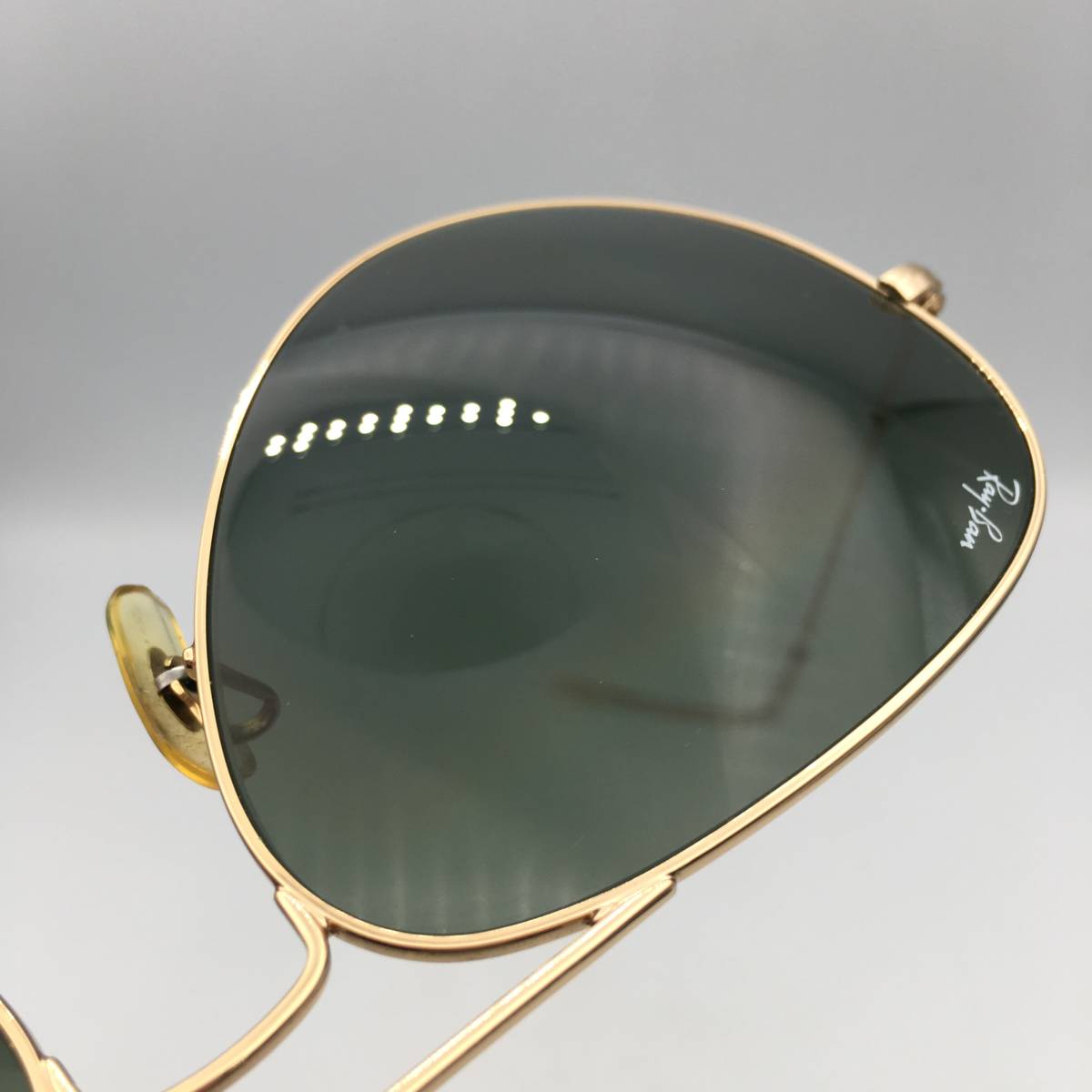 ★E01397/B&L/Ray-Ban レイバン/サングラス/アビエーター/62□14/ティアドロップ/ケース付_画像9