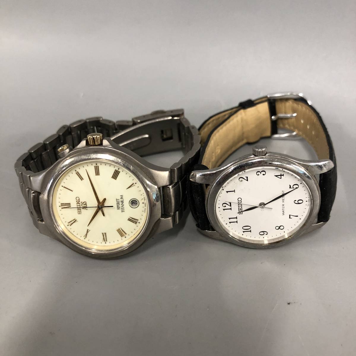 え01318/SEIKO セイコー/クオーツ/メンズ腕時計/7N01-7041/5Y31-8000/7N43-9100 他/まとめて/計10点セット/ジャンク_画像2