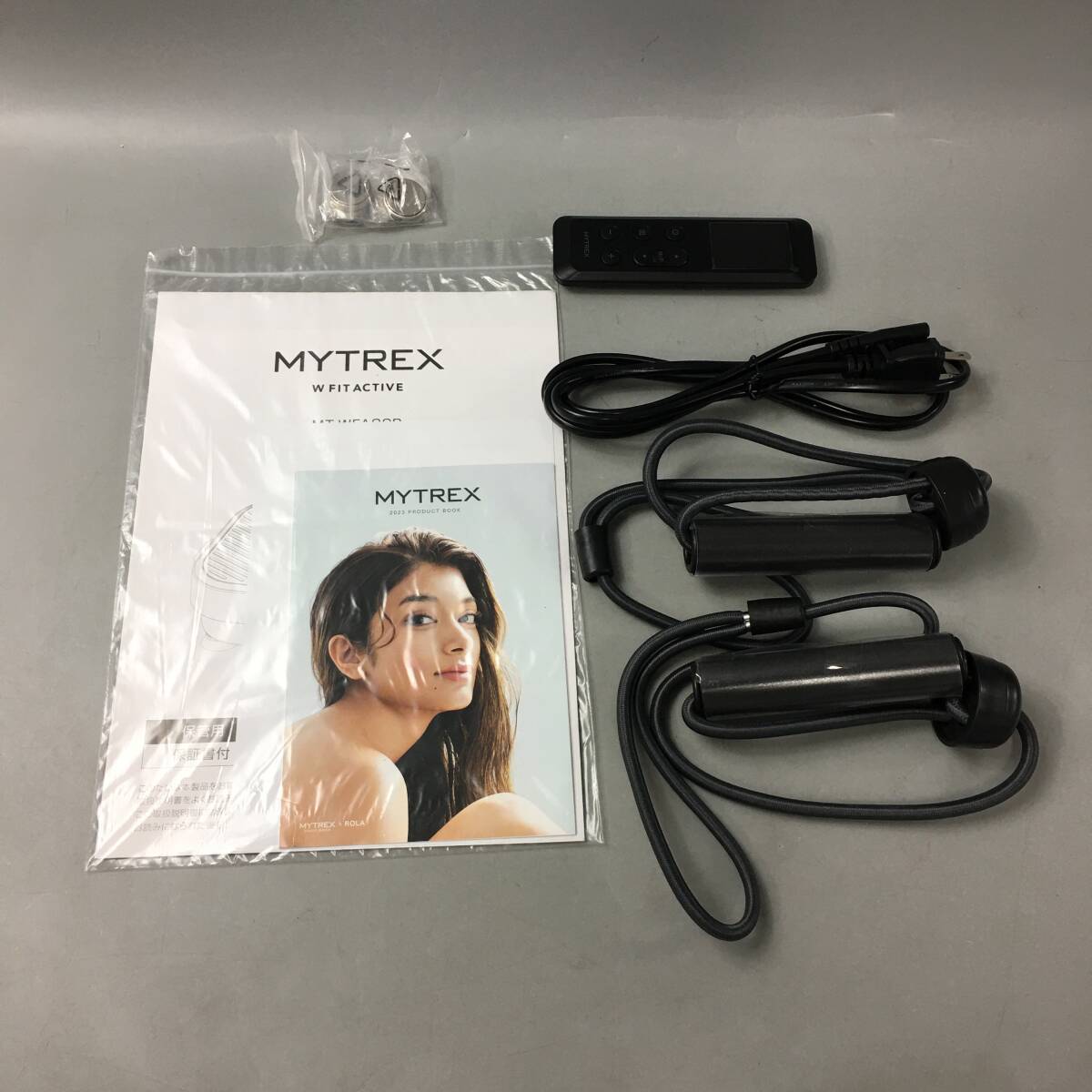 ★E01366【美品】MYTREX マイトレックス/W FIT ACTIVE ダブルフィット アクティブ/MT-WFA22B/エクササイズマシン/箱付/通電OK_画像2