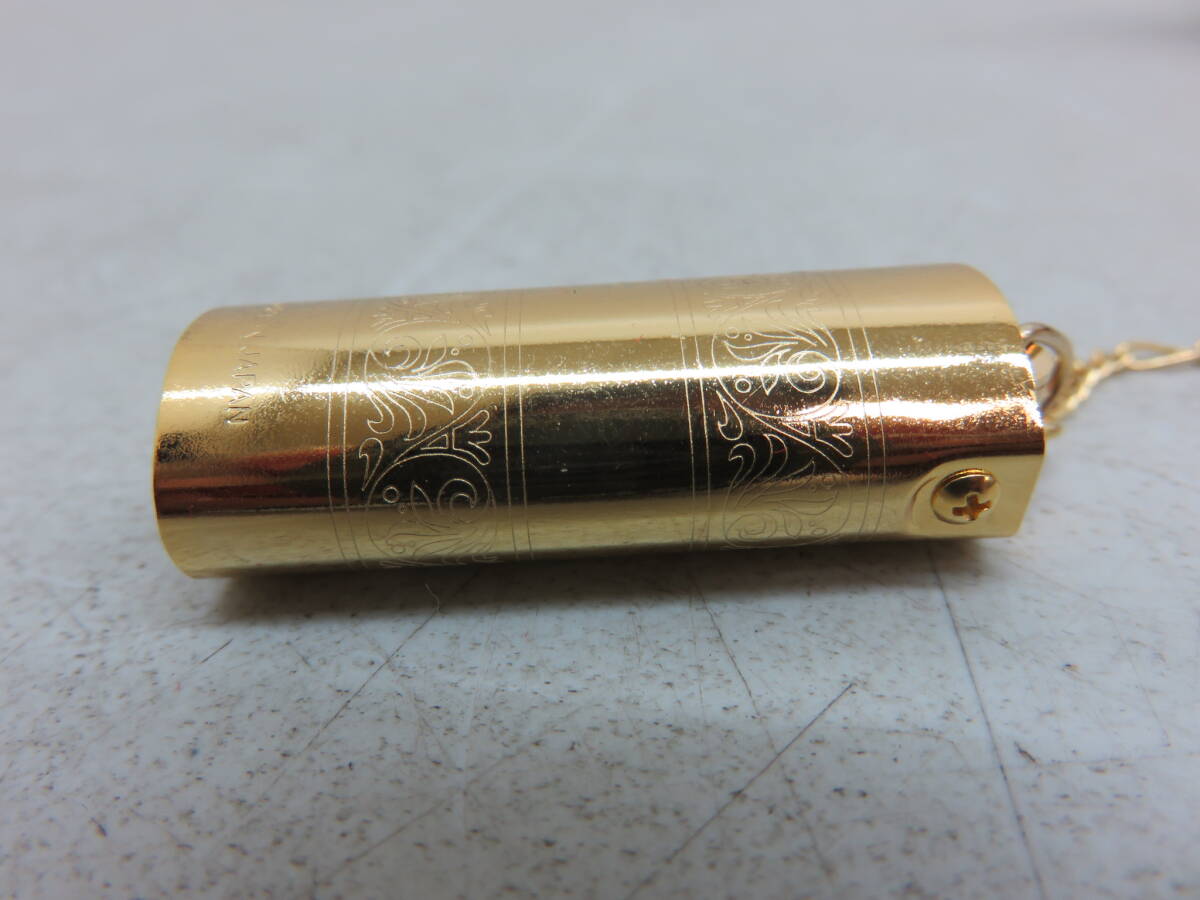 YAMAHA Yamaha Mini harmonica 114GK key holder Gold gold color case attaching beautiful goods 