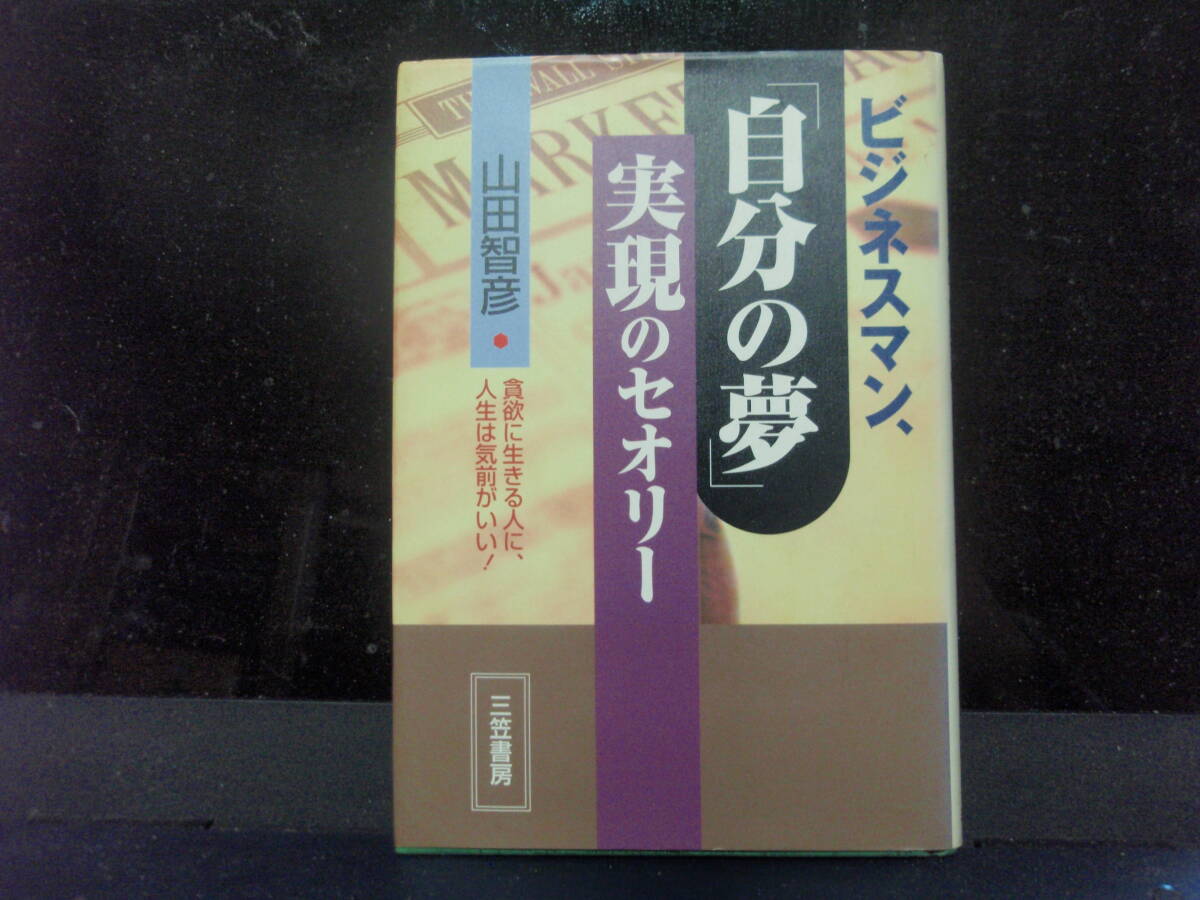 ビジネスマン、自分の夢実現のセオリー 山田智彦 著 三笠書房　配送費出品者負担