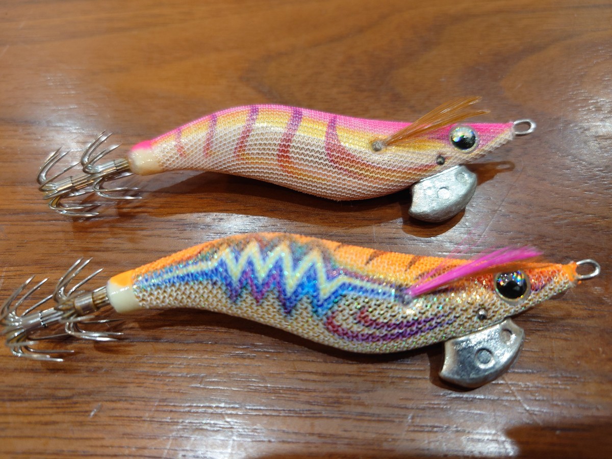 2本セット　ヤマシタ エギ王Q 2.5号 廃盤　中古品　エギング　_画像5