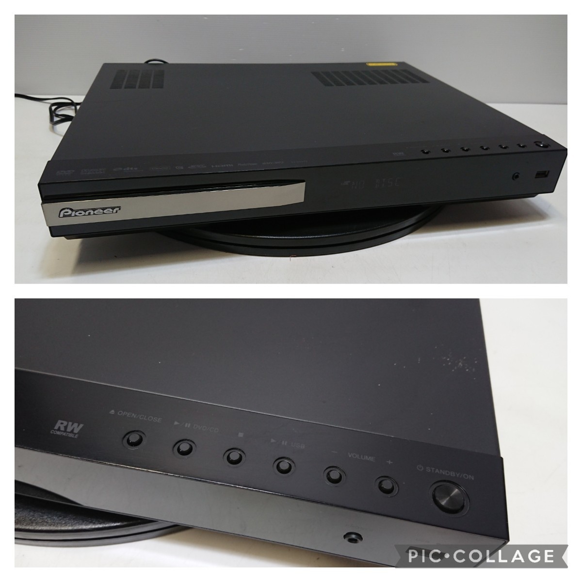 管理1149 Pioneer パイオニア 5.1chサラウンドスピーカーセット XV-DV373/S-DV373 2010年製 ケーブル欠品 動作確認済み 現状品_画像2