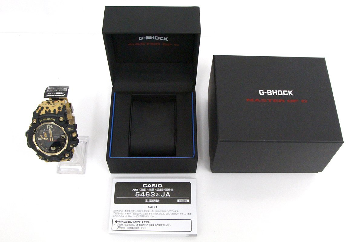 未使用品｜カシオ G-SHOCK GWG-1000WLP-1AJR ソーラー電波腕時計 LOVE THE SEA AND THE EARTH コラボレーションモデル χA6797-2G7の画像2