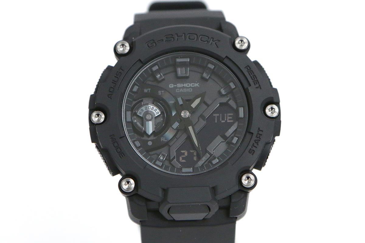 未使用品｜カシオ G-SHOCK GA-2200BB-1AJF デジタル腕時計 χH3870-3V3A