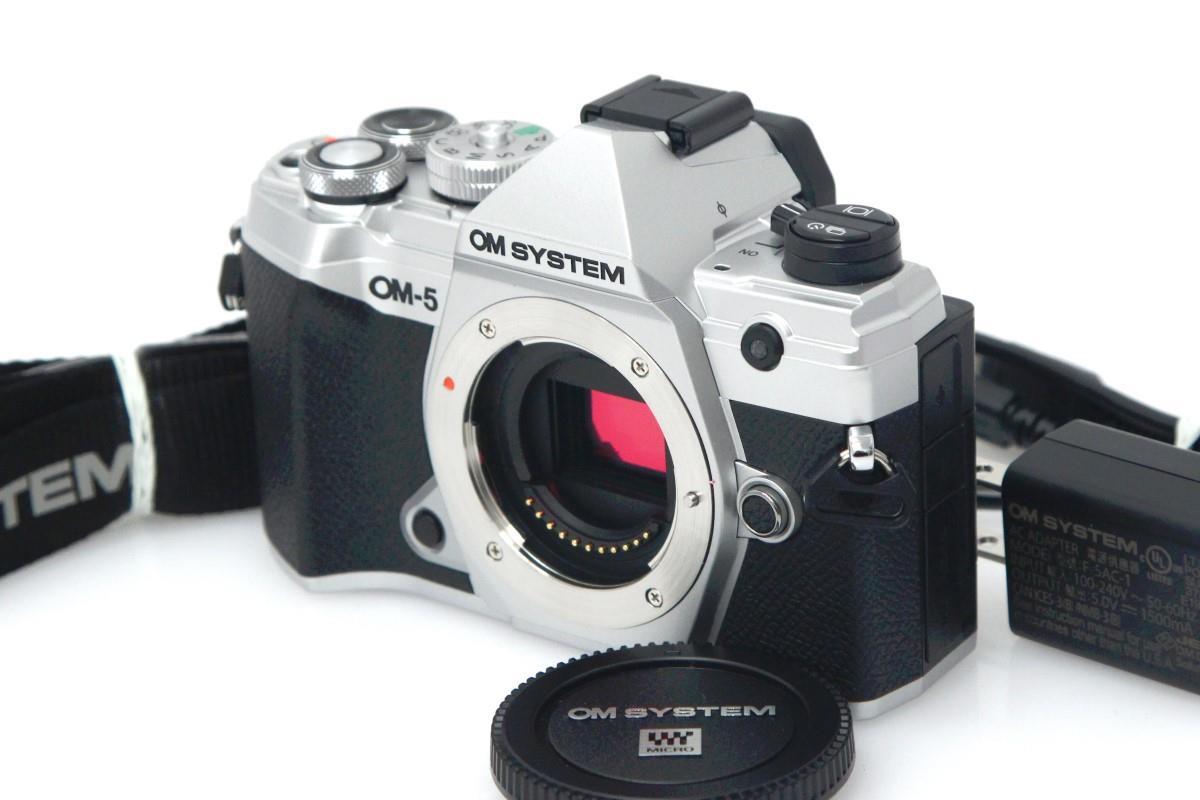 美品|オリンパス OM SYSTEM OM-5 ボディ シルバー γT833-2Q2B