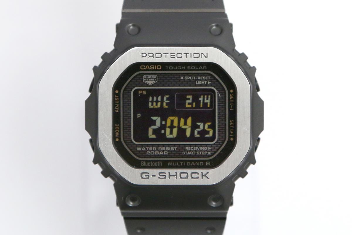 美品｜カシオ GMW-B5000MB-1JF G-SHOCK フルメタルモデル ソーラー電波腕時計 χH3847-3V3A