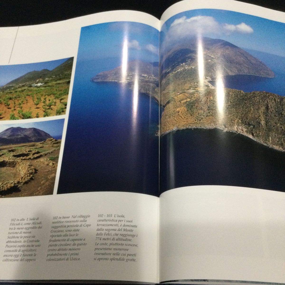 イタリアの島々　写真集　洋書　イタリア語　英語　自然　観光　Italy 海　島