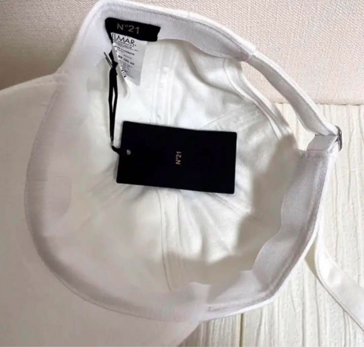 新品 N°21 ヌメロヴェントゥーノ 帽子 キャップ ユニセックス 男女兼用 ロゴ プリント
