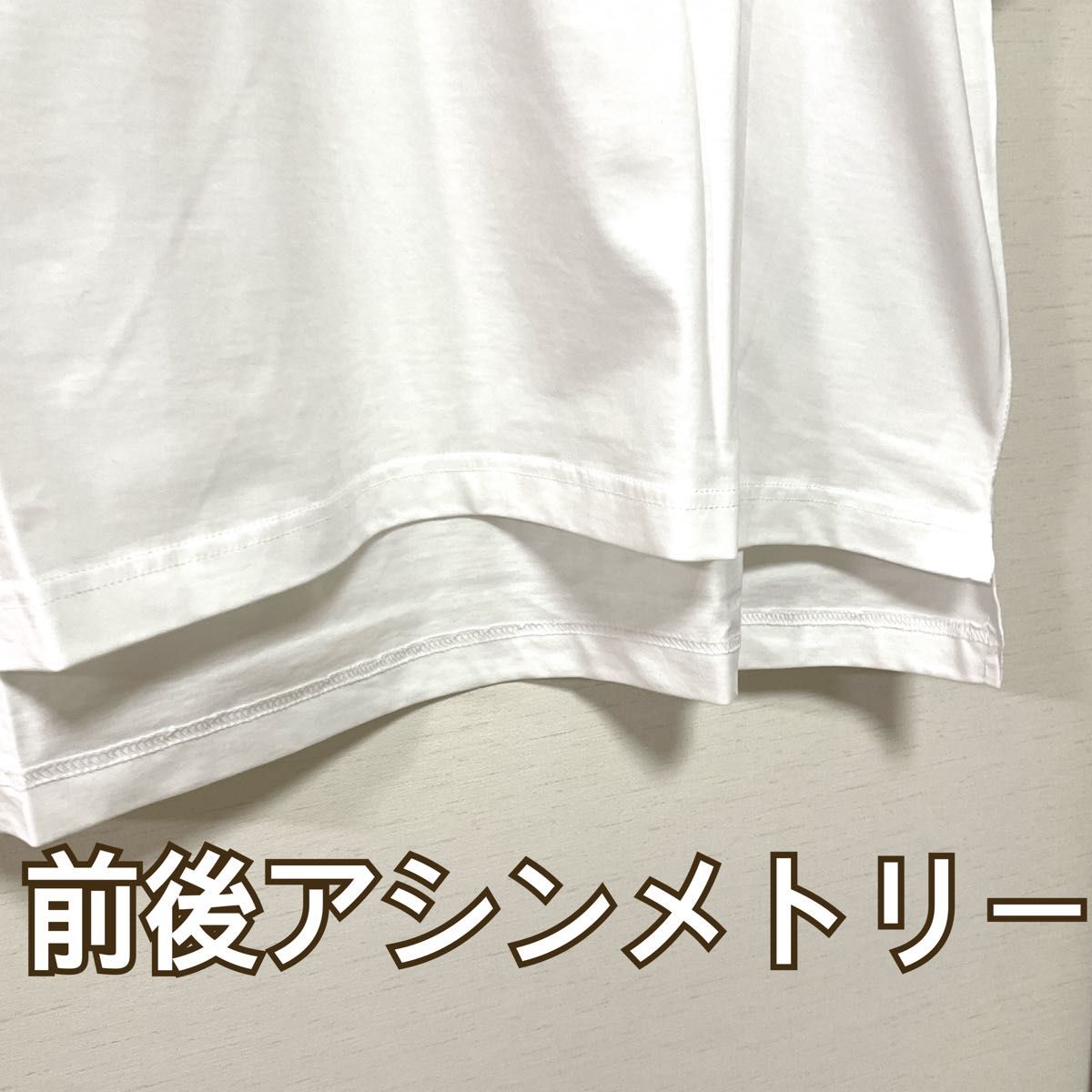 新品 N°21  Tシャツ 半袖Tシャツ ホワイト プリント 半袖 ロゴ ヌメロヴェントゥーノ オーバーサイズ Mサイズ