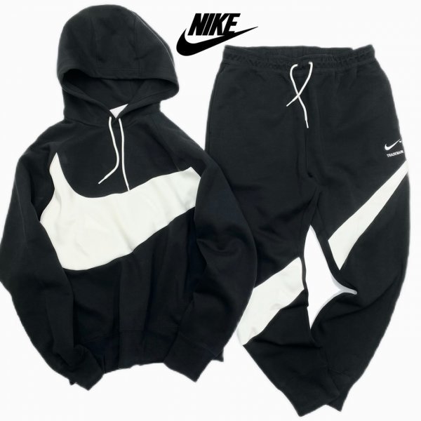 NIKE ナイキ テック フリース フーディ & パンツ セット 上下 DD8223 DH1024 -010 黒 2XL_画像1