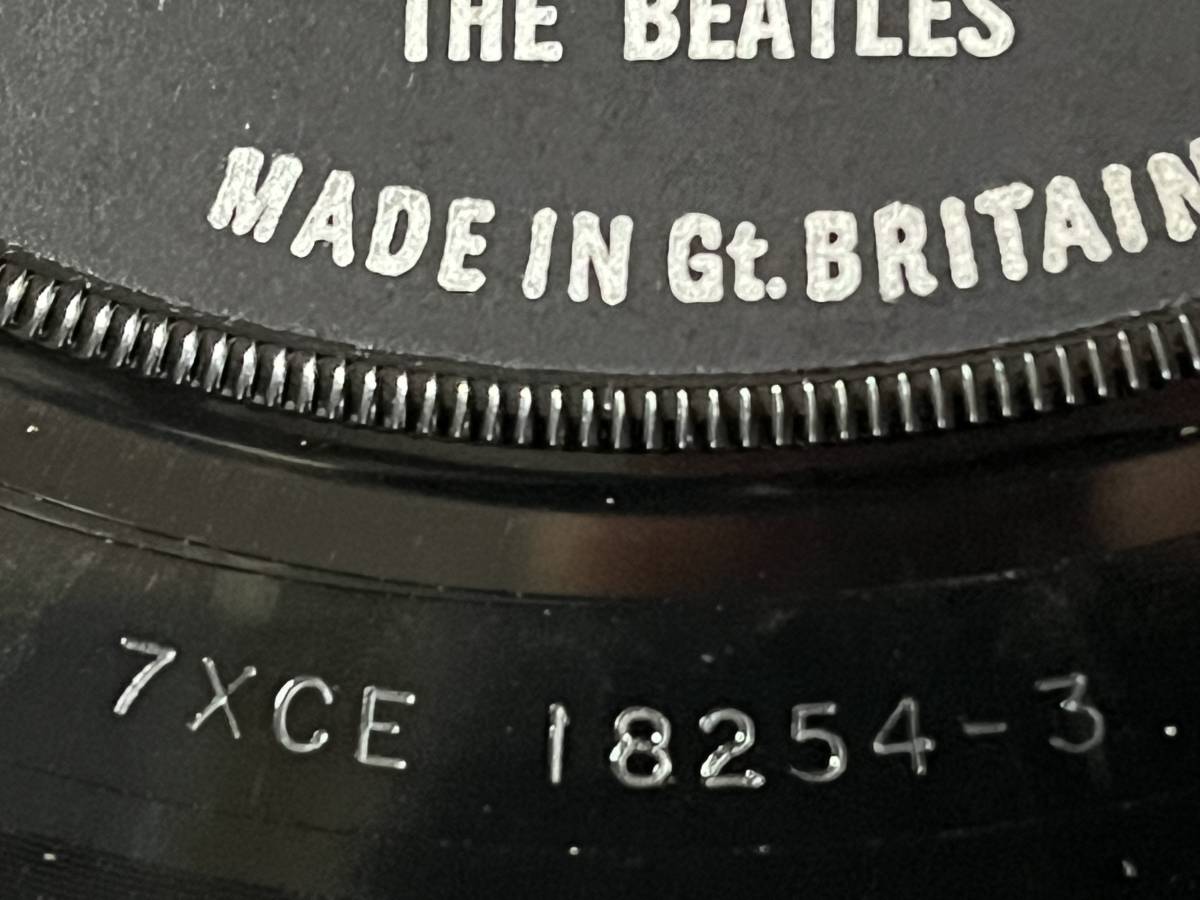 1965年【UKオリジナル・シングル盤】TICKET TO RIDE / YES IT IS★R 5265 The Beatles_画像5