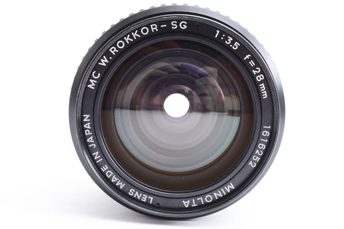 ミノルタ Minolta MC W.Rokkor-SG 28mm f/3.5 単焦点 レンズ #1959899_画像3