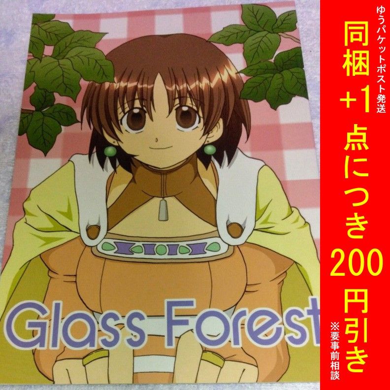 【匿名配送】中古同人誌 Glass Forest/Sky Painters 画:meg　エリーのアトリエ