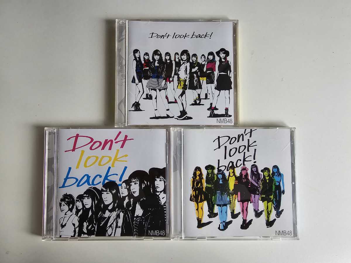 NMB48 11th Single 「Don't look back!」 Type-A/B/C 3種コンプ 【CD+DVD】_画像1