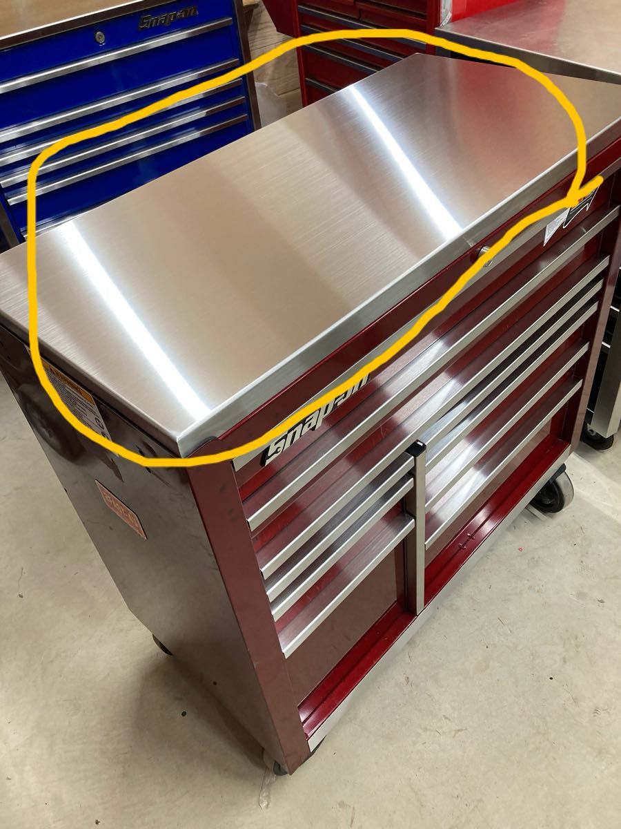 ステンレストップスナップオン KRH4107 4210専用 Snap-on 工具箱 ステンレストップスナップオン KRH4107 4210専用 Snap-on 工具箱