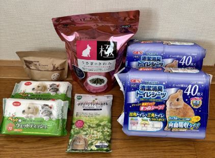 うさぎトイレシーツ他　5種類7点（5000円相当）お得セット！_画像1