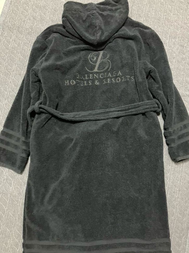 BALENCIAGA HOMEWEAR テリークロスバスローブガウンコート BALENCIAGA HOMEWEAR テリークロスバスローブガウンコート