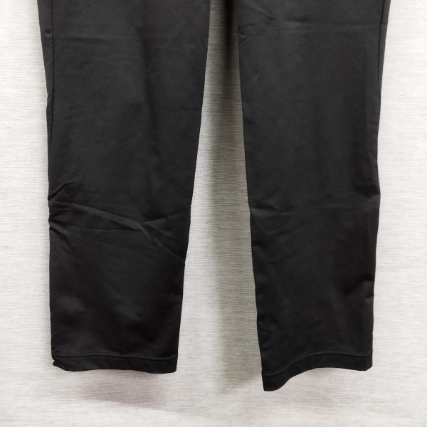 B120 DESCENTE デサント トレーニング パンツ ポリエステル スポーツ 裾 ファスナー メンズ ブラック サイズ M_画像3