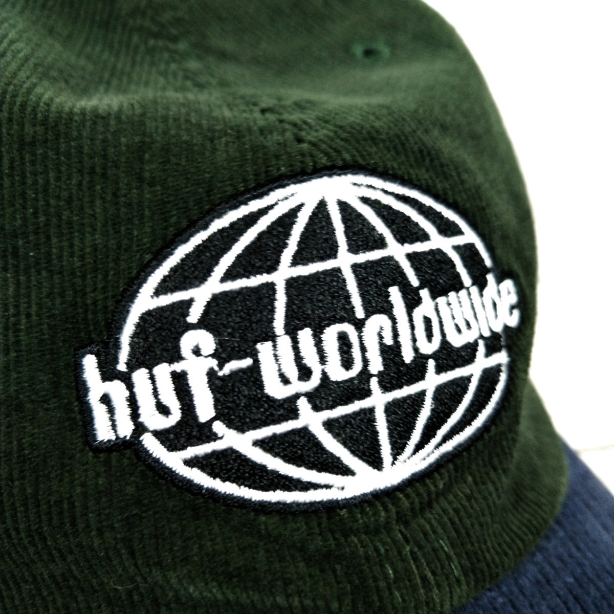 【HUF】WORLDWIDE ロゴ刺繍 6パネル キャップの画像10