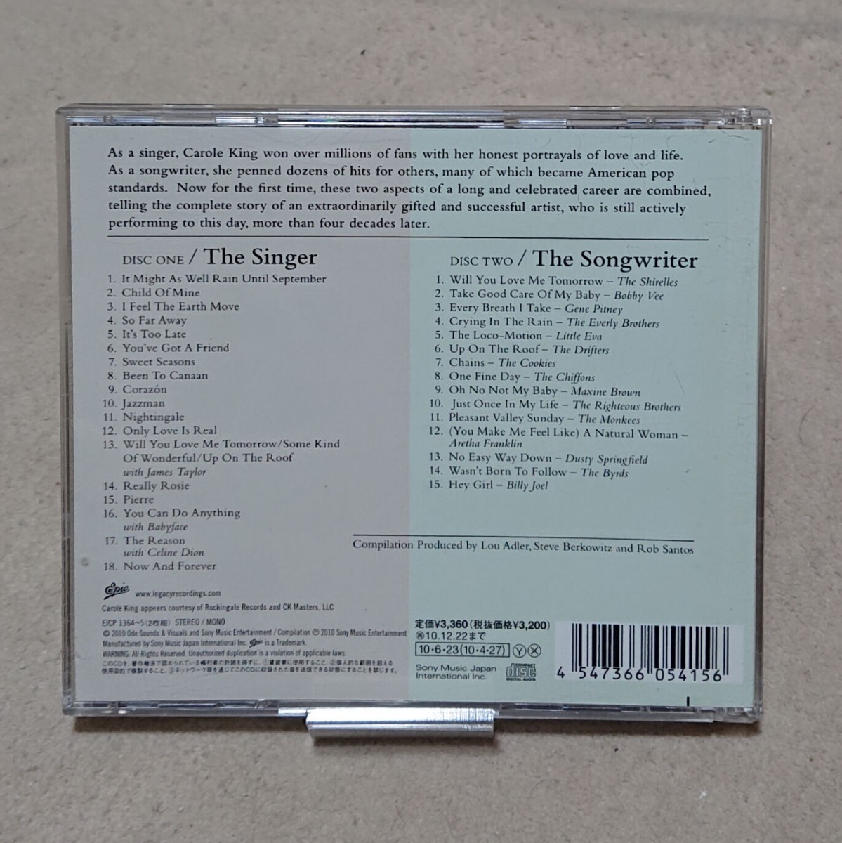【CD】キャロル・キング The Essential Carole King《2枚組/国内盤》_画像2