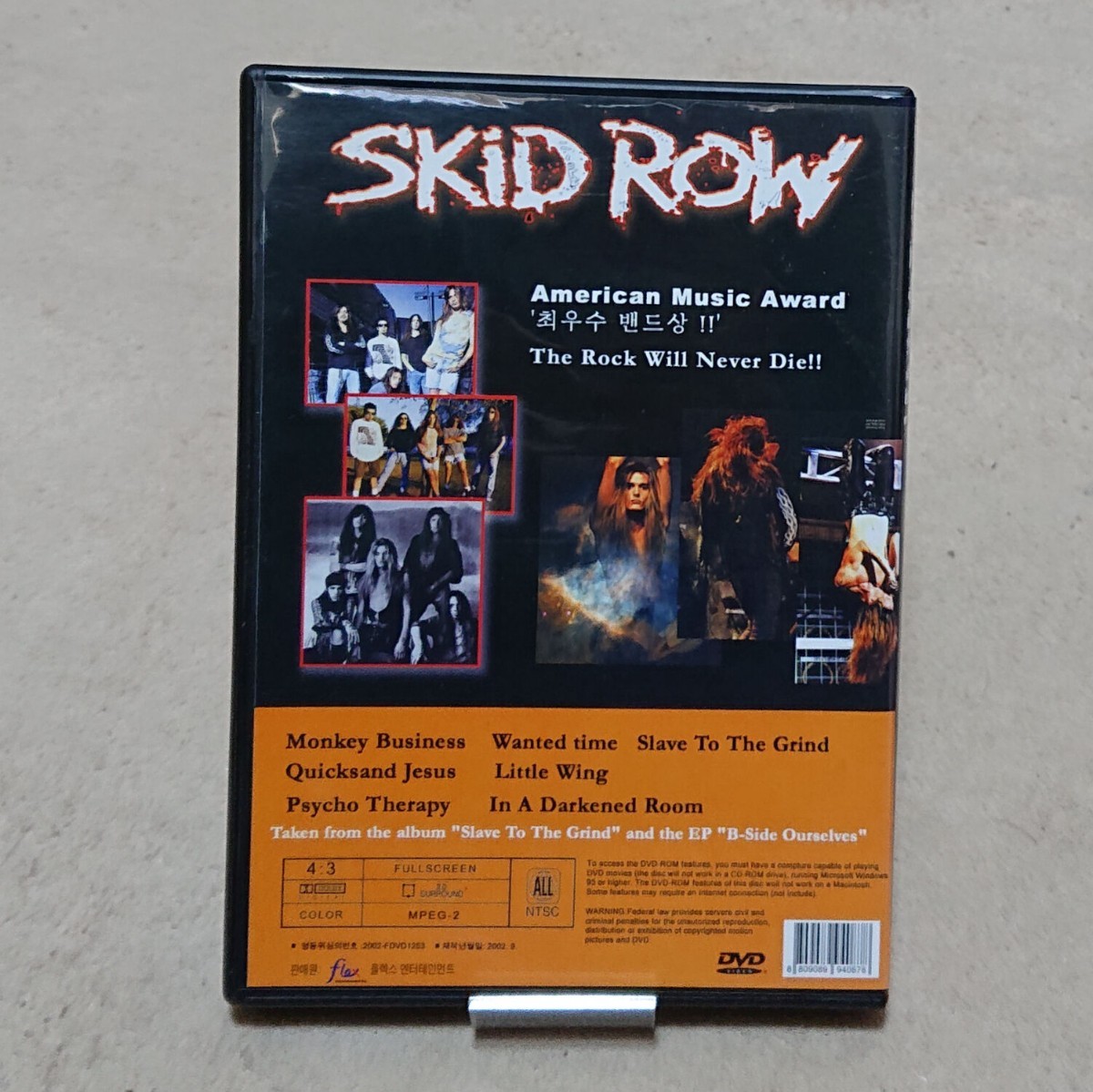【DVD】スキッド・ロウ Skid Row/No Frills Video_画像2