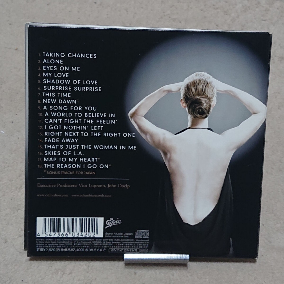 【CD】セリーヌ・ディオン Celine Dion/Taking Chances《紙ジャケ/国内盤》_画像2