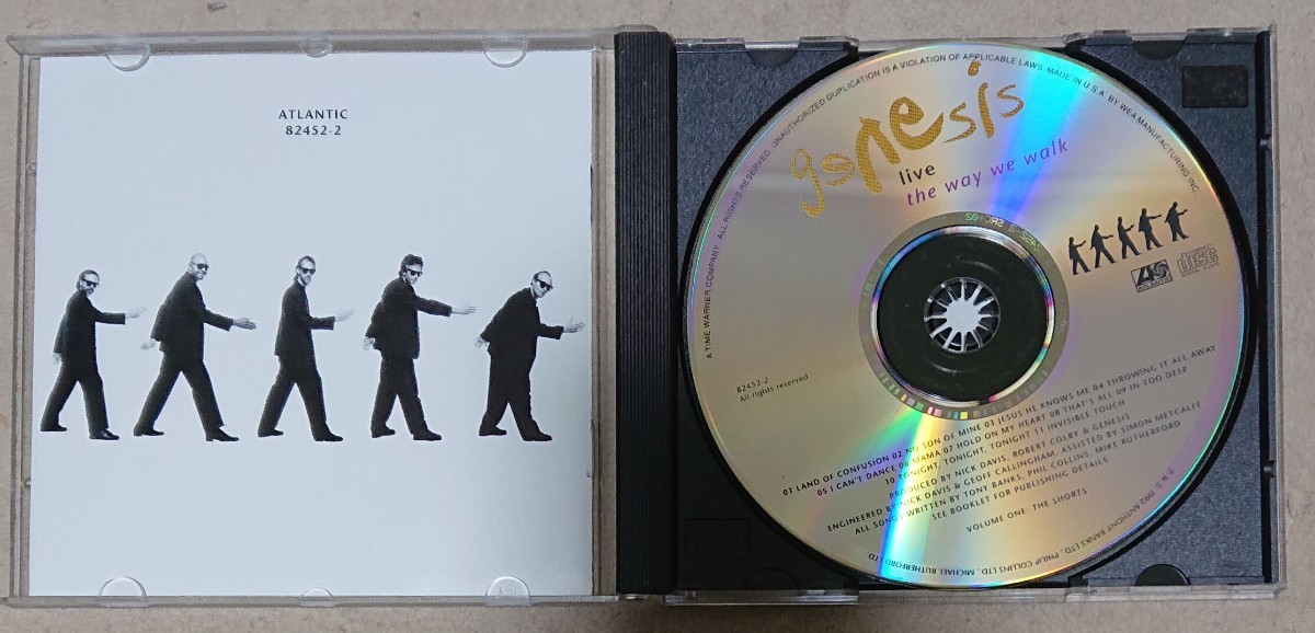 【CD】ジェネシス Genesis Live vol.one & two the way we walk_画像3
