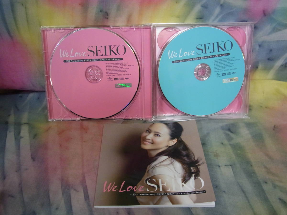 【CD】 We Love SEIKO 35th Anniversary 松田聖子 究極オールタイムベスト 50 Songs 3CD+DVD 初回限定版 _画像9