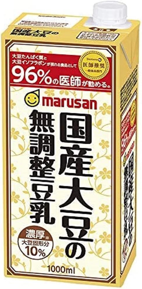  maru sun domestic production large legume. less adjustment soybean milk 1000ml ×6ps.