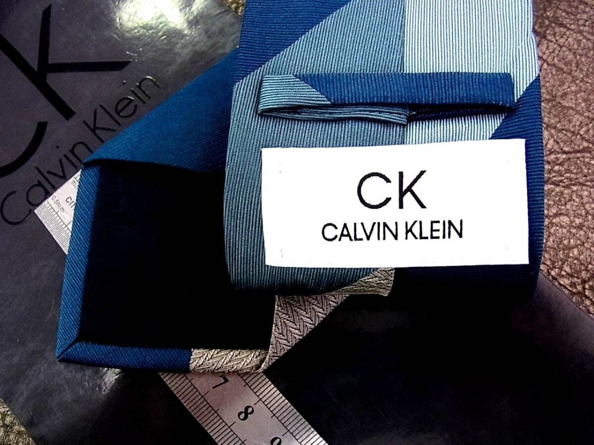 ♪№H1541良品♪【人気の超細7.5㎝】【Calvin Klein】カルバンクライン♪ネクタイ♪ナロータイ♪_画像3