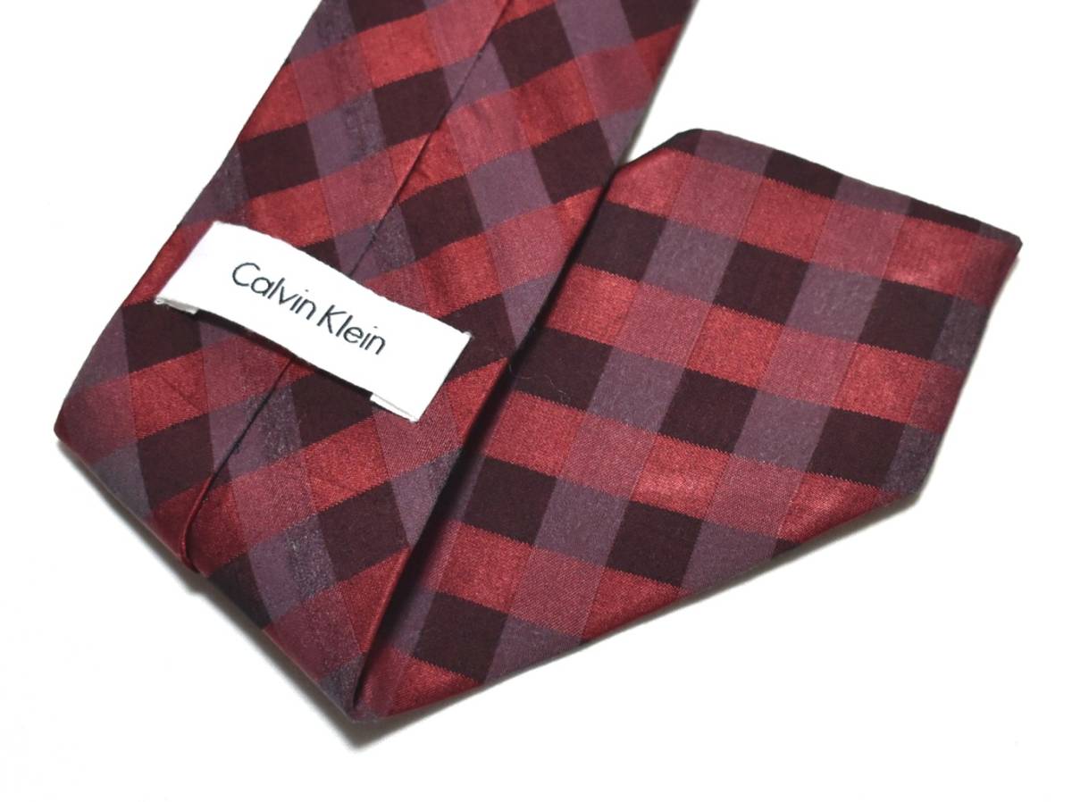 X127* Calvin Klein necktie pattern pattern *