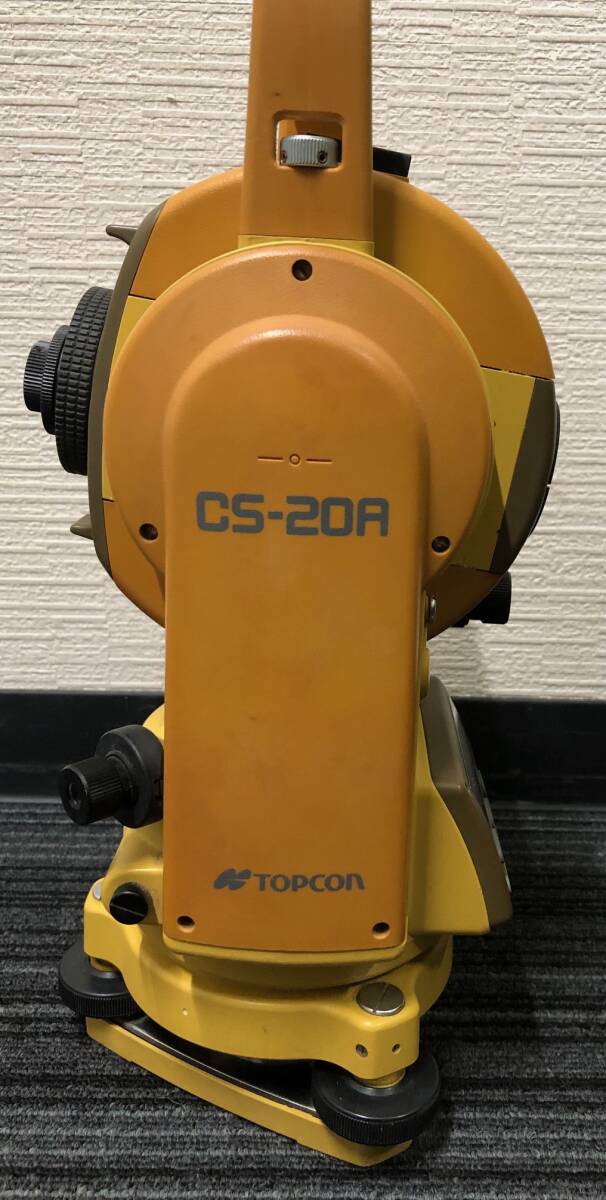 中古動作未確認　TOPCON トプコン　測量機器 CS-20A 工具　測量_画像5