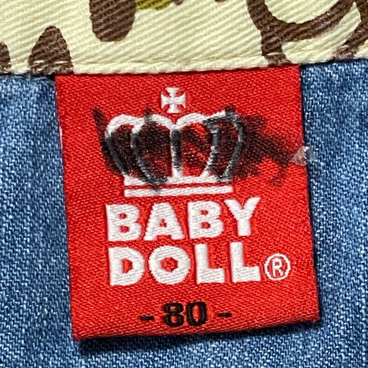 BABYDOLL デニムシャツ 長袖