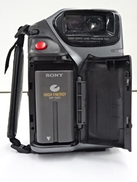 F2-24-02119 ● SONY ソニー Hi8 Video8 8mm CCD-SC7 ハンディカム Handycam デジタルビデオカメラ 8ミリビデオカメラ AC-V500_画像4