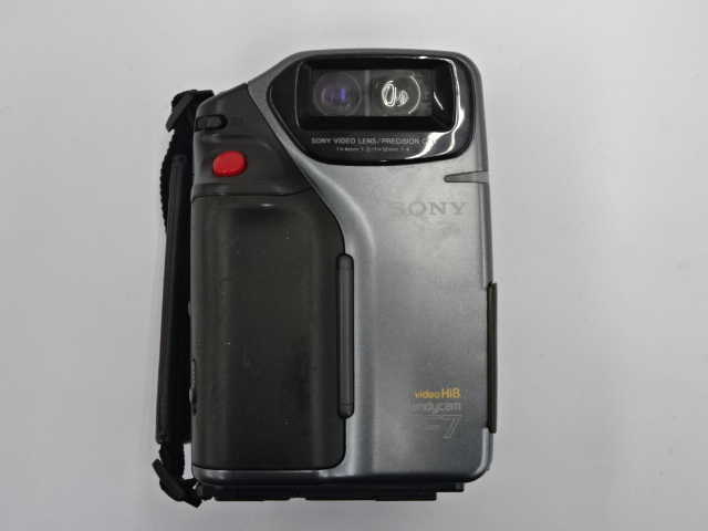 F2-24-02119 ● SONY ソニー Hi8 Video8 8mm CCD-SC7 ハンディカム Handycam デジタルビデオカメラ 8ミリビデオカメラ AC-V500_画像3