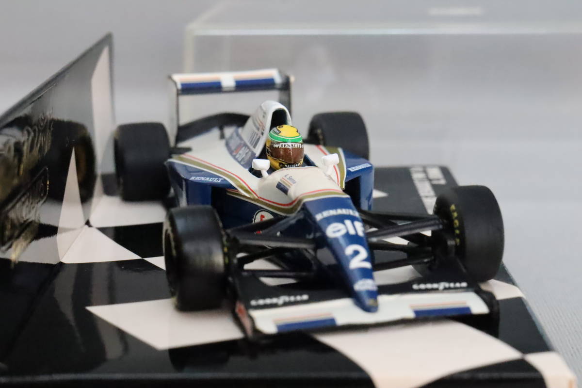 ミニチャンプス ウィリアムズ・ルノー FW16 アイルトン・セナ（Minichamps Williams Renault FW16 Ayrton Senna）1/43スケール_画像3