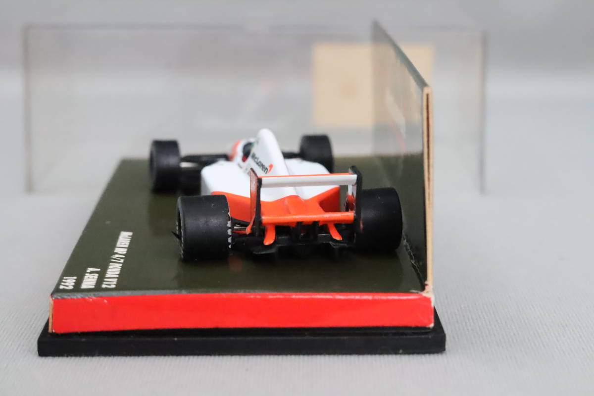 ポールズモデルアート／PMA マクラーレン・ホンダ MP4/7 アイルトン・セナ（Paul's Model Art McLaren Honda MP4/7 A.Senna）1/64スケール_画像4