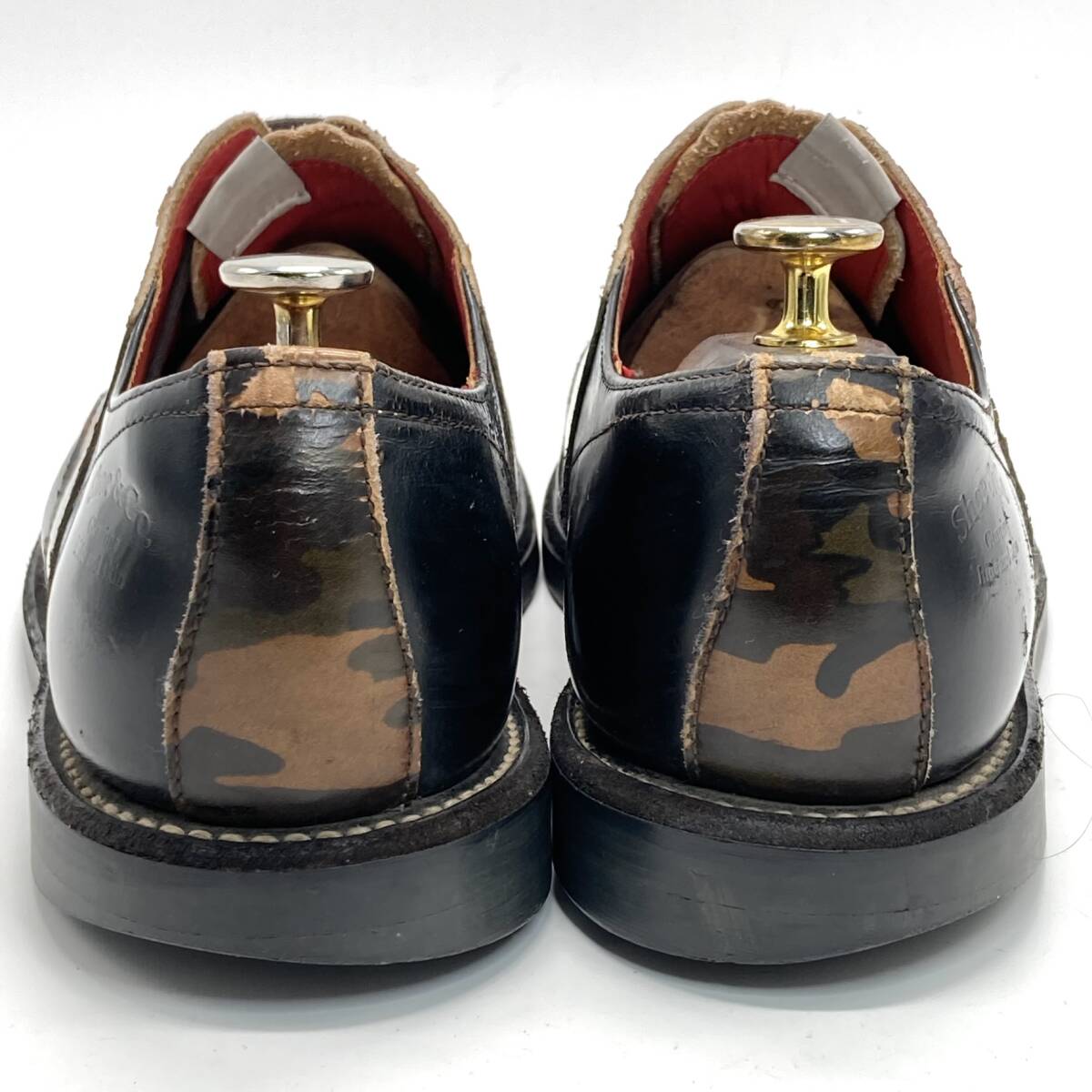 レア REGAL Shoe&Co リーガル 迷彩柄サドルシューズ 25 5cm レア REGAL Shoe&Co リーガル 迷彩柄サドルシューズ 25 5cm