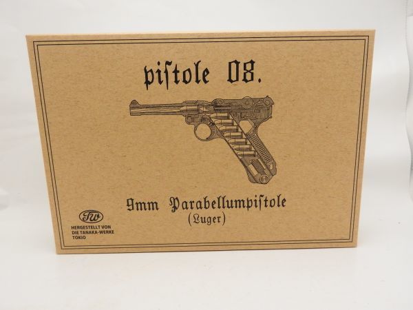 タナカ ルガー P08 4インチ HW ヘビーウェイト モーゼル S/42 Code K Date 1934 バージョン 18禁 ガスブローバック 18歳以上 エアガン 新品_画像3