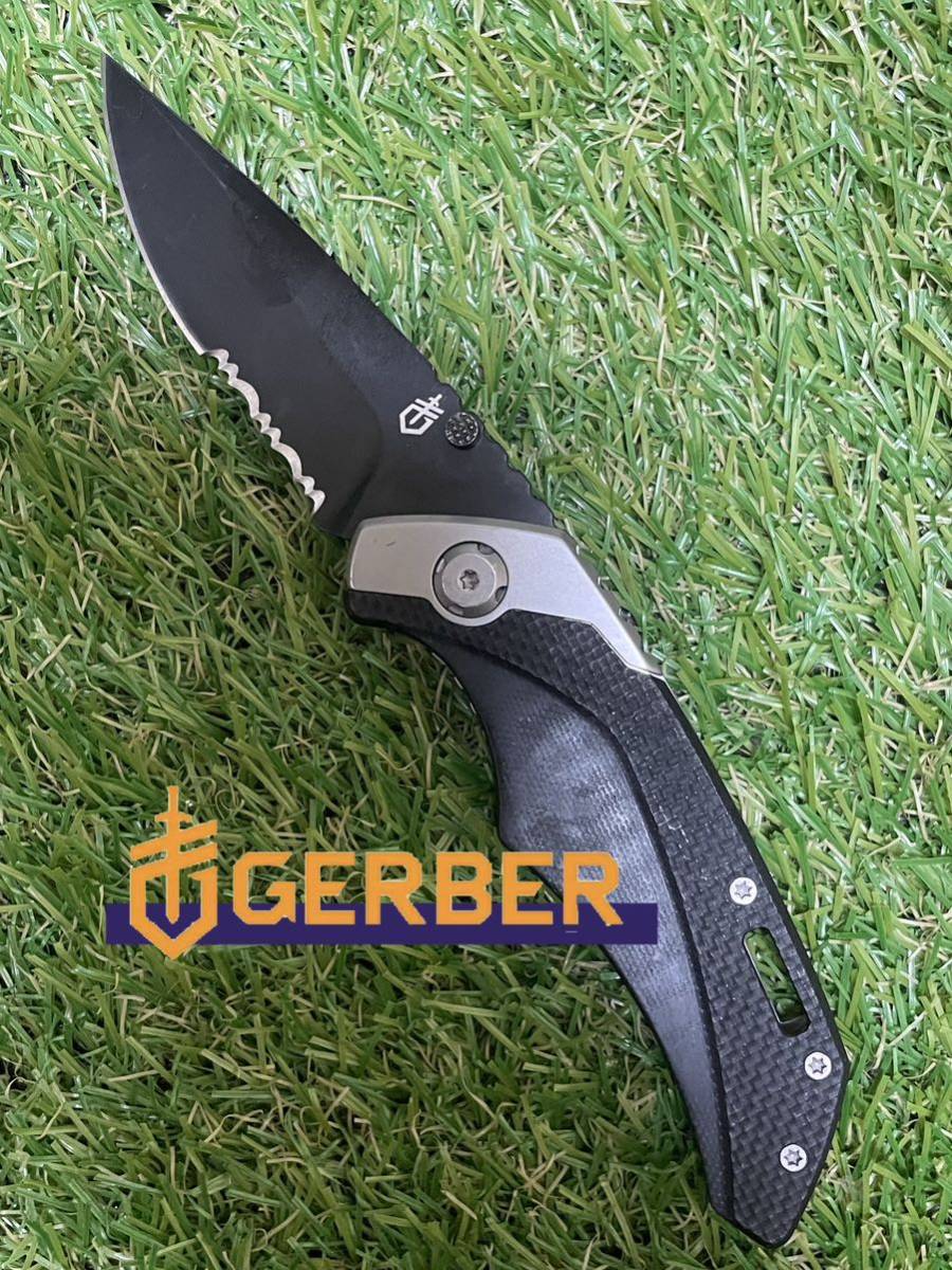 GERBER #902 Contrast ガーバー フォールディングナイフ 折りたたみナイフ_画像1